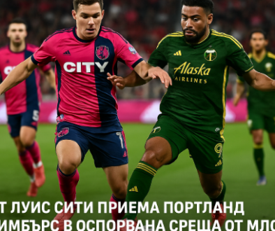 Ст Луис Сити приема Портланд Тимбърс